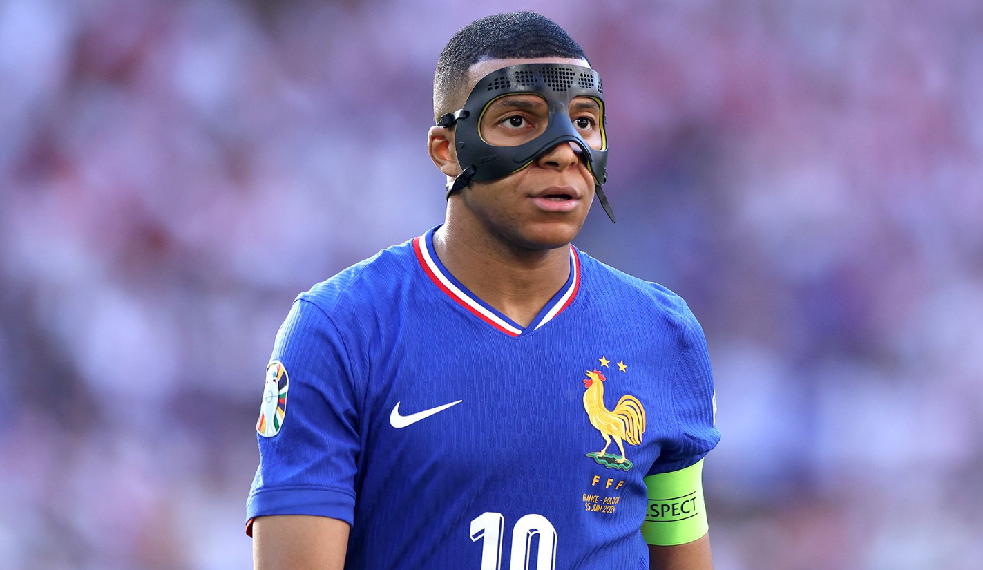 Why Kylian Mbappé Is Wearing a Mask at EURO 2024 1