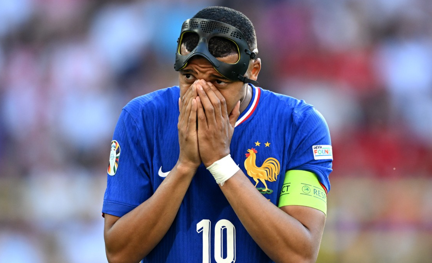 Why Kylian Mbappé Is Wearing a Mask at EURO 2024 2